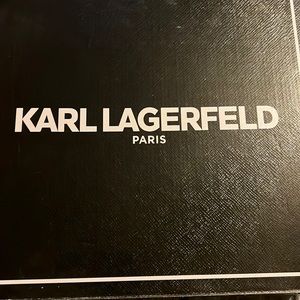 KARL LAGERFELD LEATHER BOOTS!!